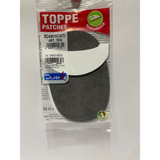 TOPPE SCAMOSCIATE VARI COLORI 16X10 CM TOPPE TERMOADESIVE DA STIRARE PER PANTALONI GIACCHE E CAMICE VARI COLORI