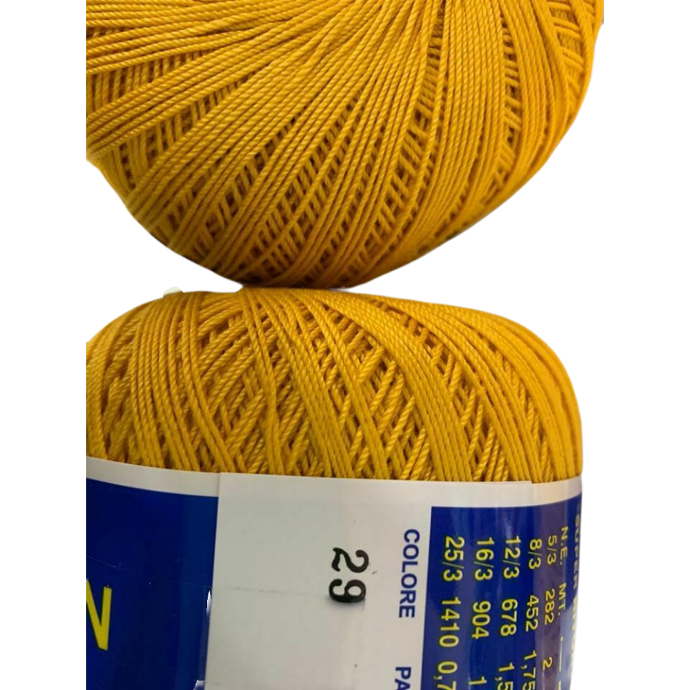 Cotone Per Uncinetto N° 5 - 100 Grammi (282 Metri) | Filato Di Scozia 100% | Tinta Unita, Ideale Per Maglieria E Top | Egru 2