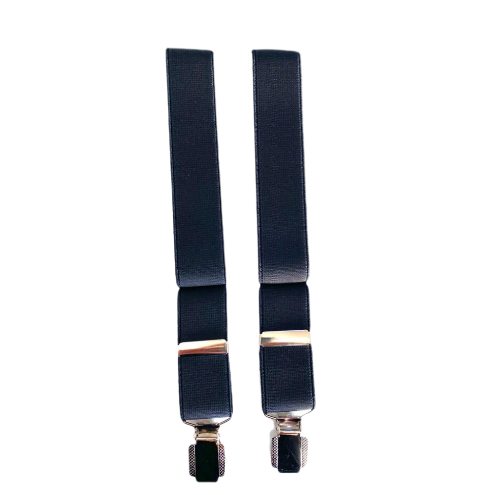 BRETELLE PER UOMO 120 CM VARI COLORI 2,5 CM FASCIA ELASTICA.