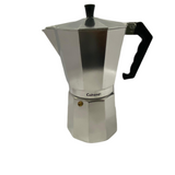 CAFFETTIERA MACCHINA PER CAFFÈ MOKA CAFFETTIERA  CLASSICA CUBANA 12 TAZZE IN ALLUMINIO