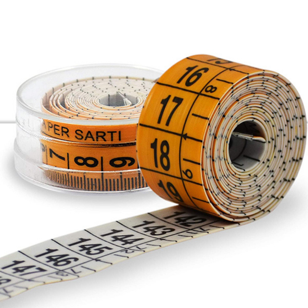 3 Metro A Nastro Morbido Da Sarta - 3 Metri/120 Pollici, Vinile Con Estremità In Metallo - Foto 5