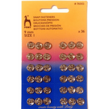 BOTTONI AUTOMATICI MISURA 1 MM 9 -24 BOTTONI 3,00 €