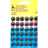 BOTTONI AUTOMATICI MISURA 2  MM 11- OGNI 24 BOTTONI 3,50€