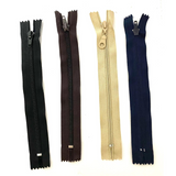 CHIUSURA LAMPO PER PANTALONI 20 CM CATENA 5 RINFORZATA IN OTTONE NYLON CERNIERA PER PANTALONI 3 PEZZI