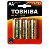 BATTERIE MONOUSO TOSHIBA AA BATTERIE STILO 2 CONFEZIONI