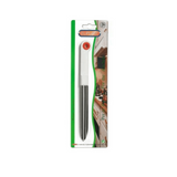 COLTELLO SVUOTA ZUCCHINE CON LAME IN ACCIAIO INOX INOSSIDABILE CON MANICO IN PLASTICA UTENSILE PER LA CUCINA