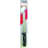 COLTELLO PER  PANE CON LAMA IN ACCIAIO INOX CON MANICO IN POLIPROPILENE ATOSSICO COLTELLO CASA CUCINA UTENSILE PER LA CUCINA 22 CM